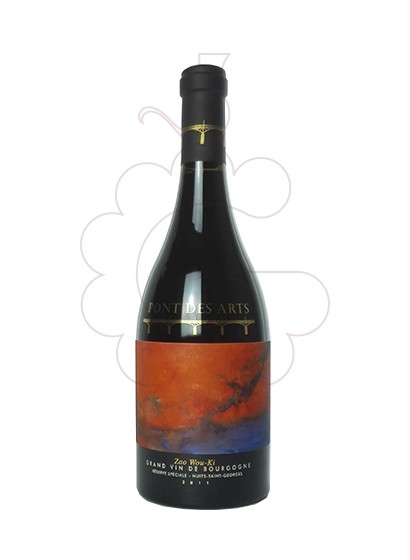 Photo Pont des Arts Nuits Saint Georges Zao Wou-Ki red wine