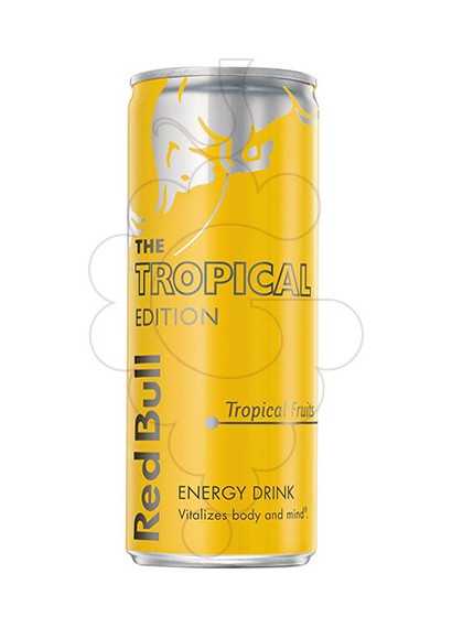 Photo Soft drinks Red Bull Tropical