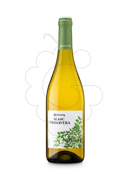 Photo Rovellats Blanc Primavera white wine