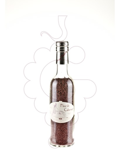 Photo Wine salt Sal Fleur de Cabernet