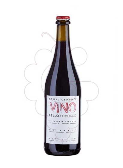 Photo Semplicemente vino Bellotti Rosso red wine