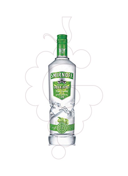 Photo Vodka Smirnoff Green Apple