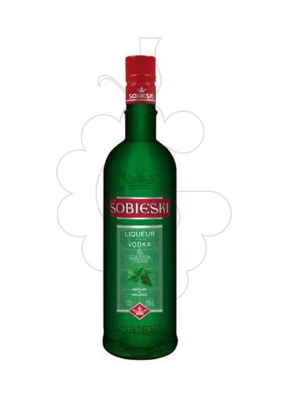 Photo Liqueur Sobieski Green Mint