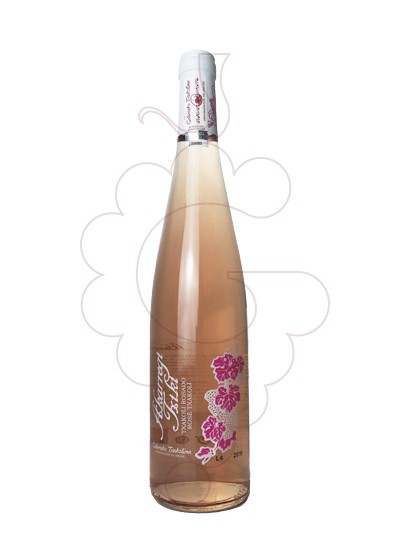 Photo Rosé Txakoli Akarregi Txiki rosé wine
