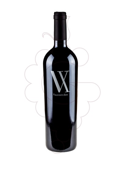 Photo Valdubon Diez red wine