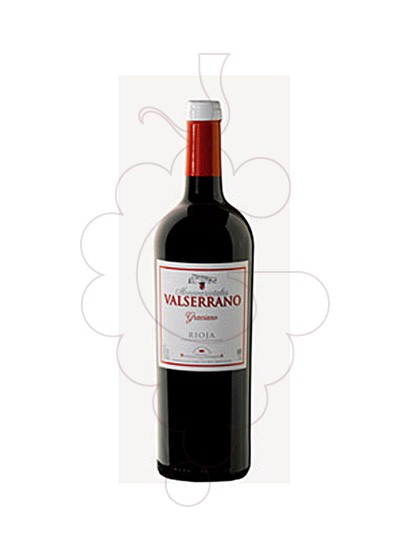 Photo Valserrano Graciano red wine