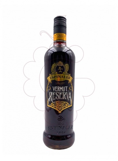 Photo Aperitif wine Vermut Espinaler Negre Reserva