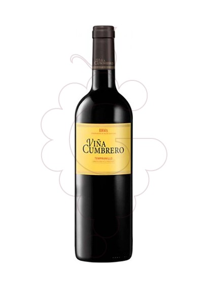 Photo Viña Cumbrero Tempranillo red wine