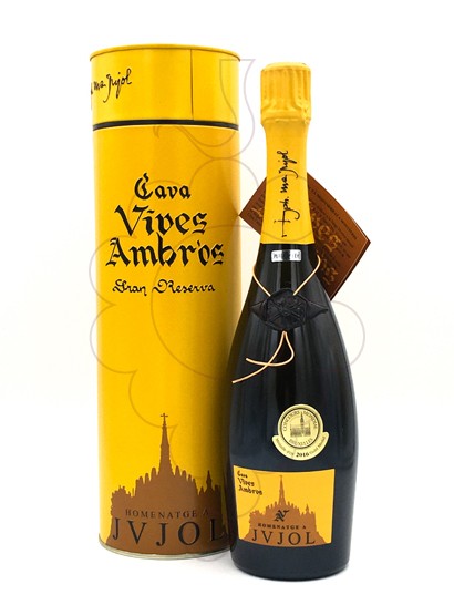 Photo Vives Ambròs Homenatge JVJOL sparkling wine