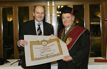 Honorary Diploma from St. Humbert's Academy of Wine Tasters