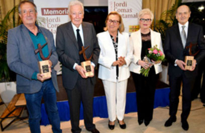 Jordi Grau and M. Dolors Segarra distinguished with the T Award