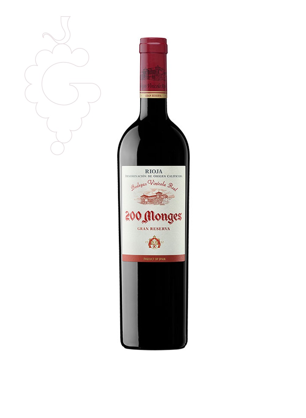 Photo 200 Monjes Gran Reserva red wine