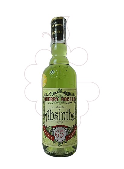 Photo Aperitif wine Cherry Rocher Absinthe