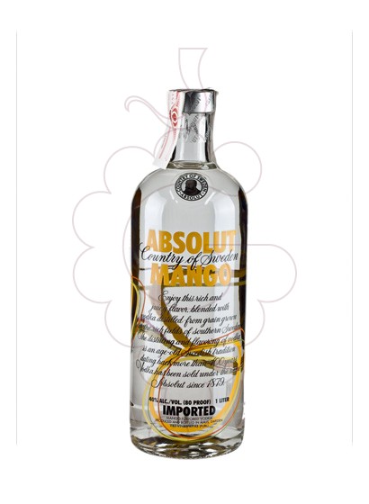 Photo Vodka Absolut Mango