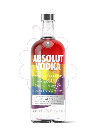 Photo Vodka Absolut Rainbow LGTBI Edition