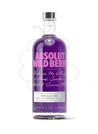 Photo Vodka Absolut wild berri litre