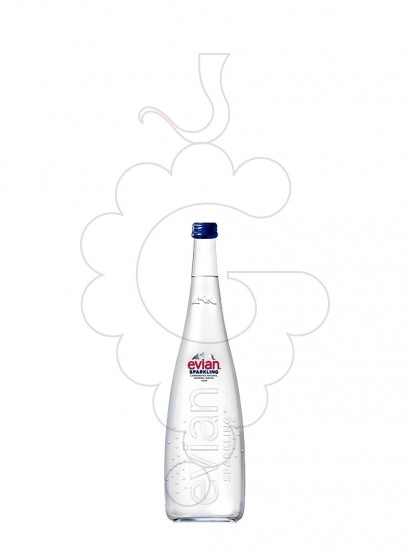 Photo Soft drinks Aigua evian sparkling 33 cl