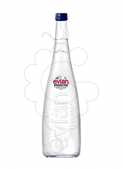 PhotoAigua evian sparkling 75 cl