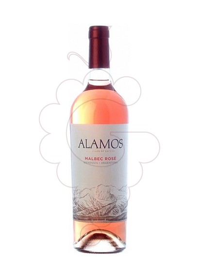 Photo Alamos Malbec Rose rosé wine