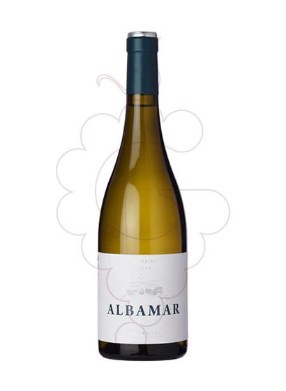 Photo Albariño Albamar white wine