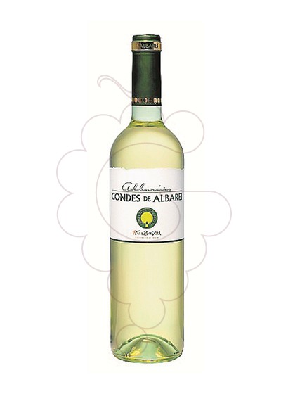 Photo Albariño Condes de Albarei white wine