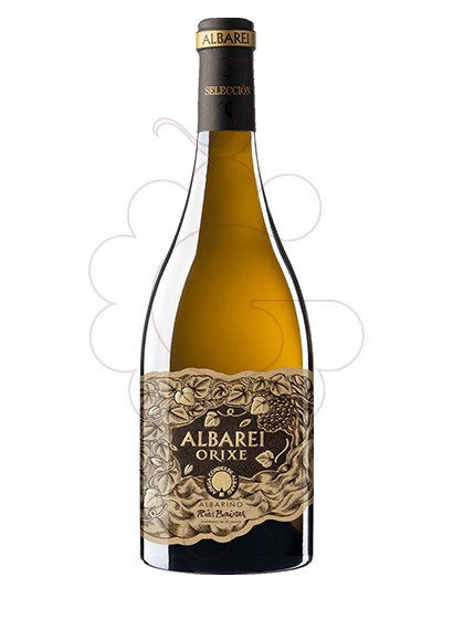 Photo Albariño Albarei Orixe white wine