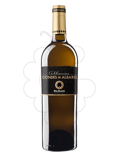 Photo Albariño Condes Albarei Carballo Galego white wine