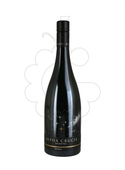 Photo Alpha Crucis Shiraz red wine