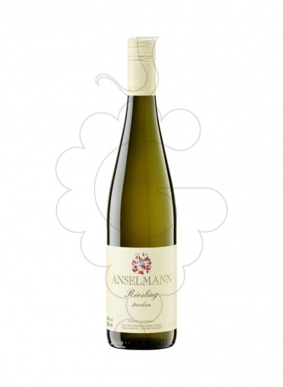 Photo Anselmann riesling trocken white wine