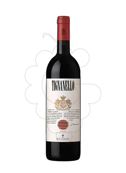 Photo Antinori Tignanello red wine