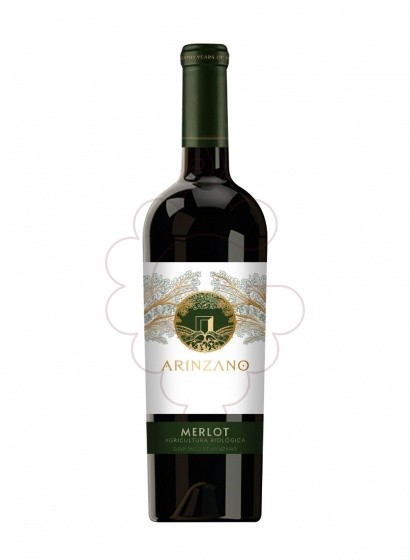 Photo Arinzano Merlot Ecològico red wine