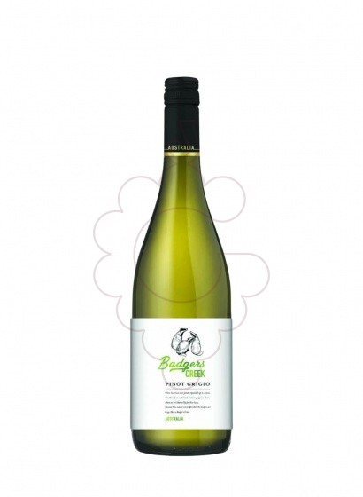 Photo Badgers creek pinot grigio 75 white wine