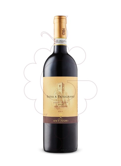 Photo Antinori Badia Passignano Chianti red wine