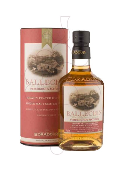 Photo Whisky Ballechin Burgundy Cask