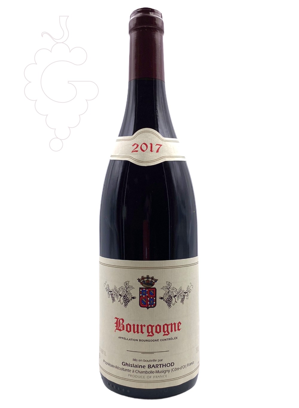 Photo Ghislaine Barthod Bourgogne red wine
