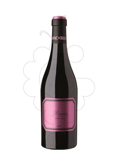 Photo Sweet Bassus Pinot Noir rosé wine