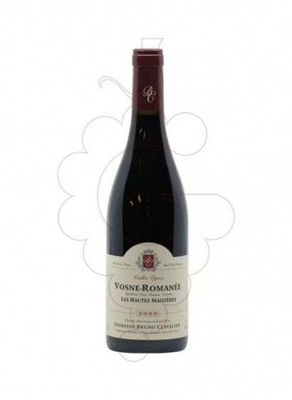Photo Bruno Clavelier Vosne-Romanée Les Hautes Maizières red wine