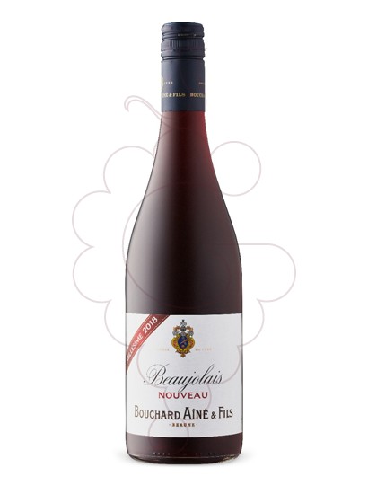 Photo Bouchard Ainé Beaujolais Nouveau red wine