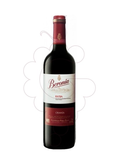 Photo Beronia Crianza red wine