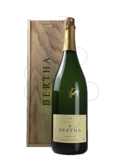 Photo Bertha Cardus Gran Reserva Brut Nature Jeroboam sparkling wine
