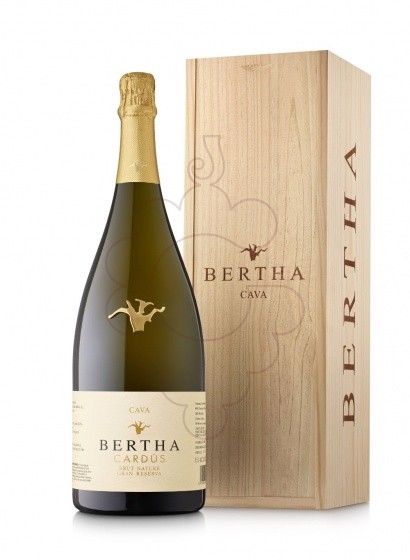 Photo Bertha Cardús Gran Reserva Brut Nature (Pack fusta) Magnum sparkling wine