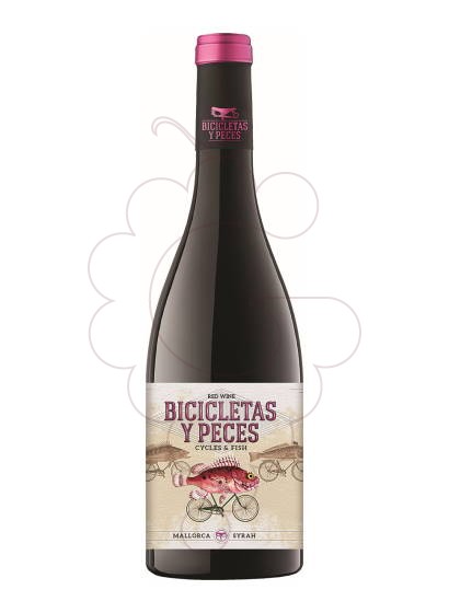 Photo Bicicletas y Peces Syrah red wine
