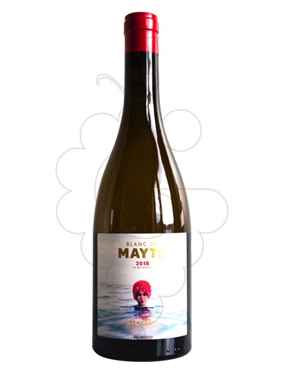 Photo Blanc de Mayte white wine