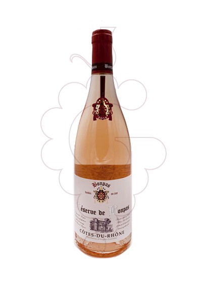 Photo Rosé Bonpas Côtes du Rhône rosé wine