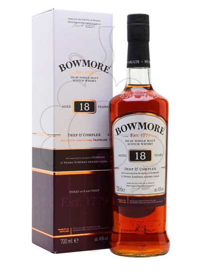 Photo Whisky Bowmore 18 Years Deep & Complex