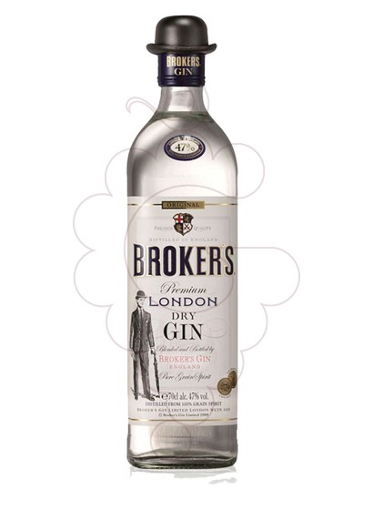 Photo Gin Broker's 47% ALCº.