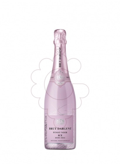 Photo Brut d'Argent Ice Demi-Sec Pinot Noir sparkling wine