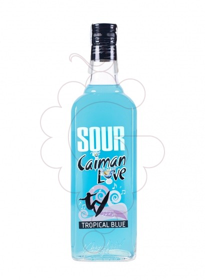 Photo Licor Caiman love tropical blue 70cl