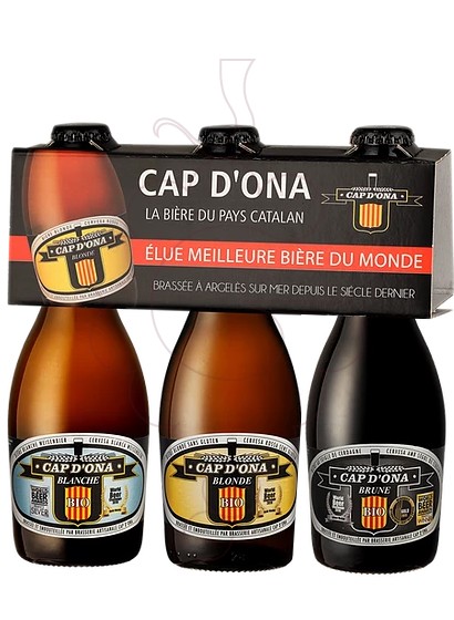 Photo Beer Cap d'Ona Bio Pack 3 u