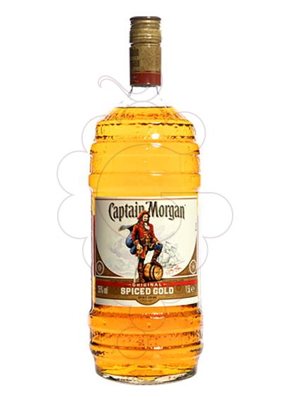 Photo Rum Captain Morgan Spiced Barrel Bottle